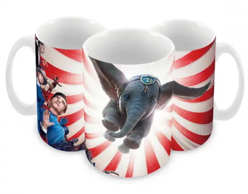 Caneca Polímero Dumbo Personalizada