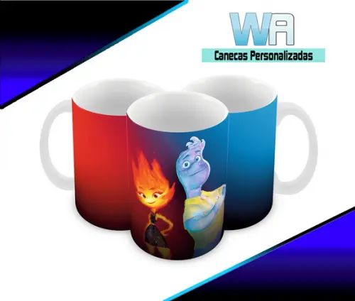 Caneca Polímero Elementos Personalizada