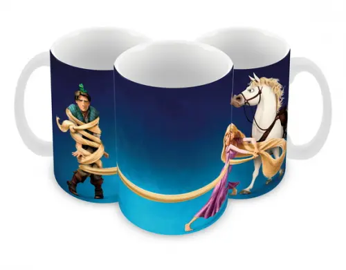 Caneca Polímero Enrolados Personalizada