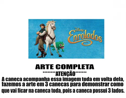 Caneca Polímero Enrolados Personalizada
