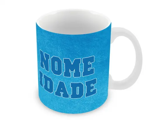 Caneca Polímero Enrolados Personalizada
