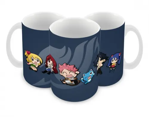 Caneca Polímero Fairy Tail Personalizada