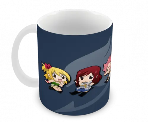 Caneca Polímero Fairy Tail Personalizada