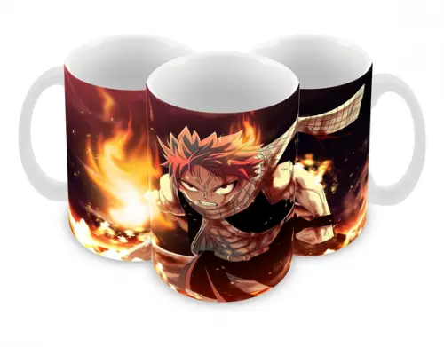 Caneca Polímero Fairy Tail Personalizada