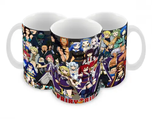 Caneca Polímero Fairy Tail Personalizada