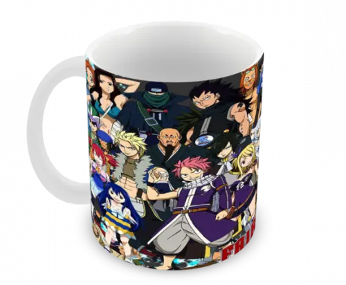 Caneca Polímero Fairy Tail Personalizada