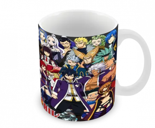 Caneca Polímero Fairy Tail Personalizada