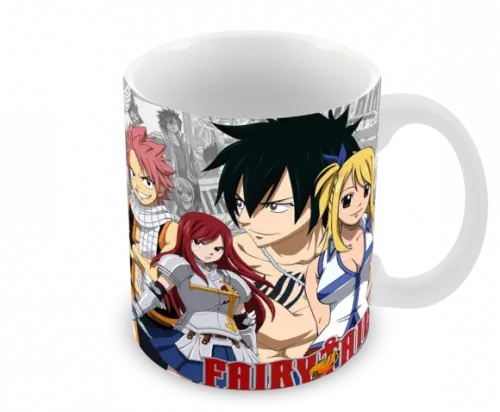 Caneca Polímero Fairy Tail Personalizada