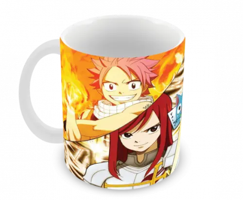 Caneca Polímero Fairy Tail Personalizada