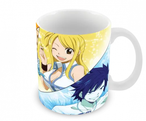Caneca Polímero Fairy Tail Personalizada