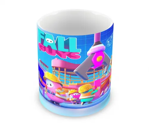 Caneca Polímero Fall Guys Personalizada