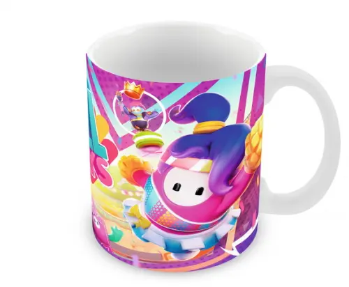 Caneca Polímero Fall Guys Personalizada