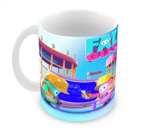 Caneca Polímero Fall Guys Personalizada