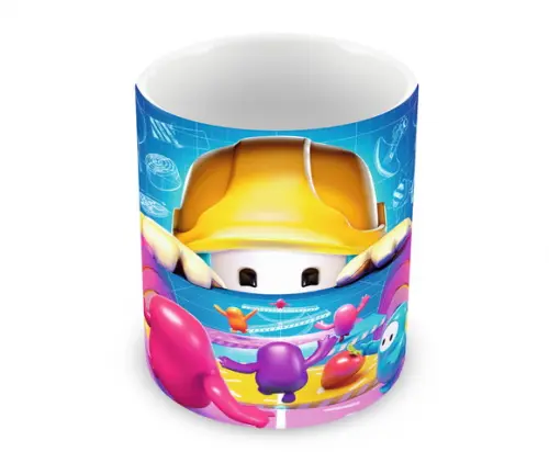 Caneca Polímero Fall Guys Personalizada