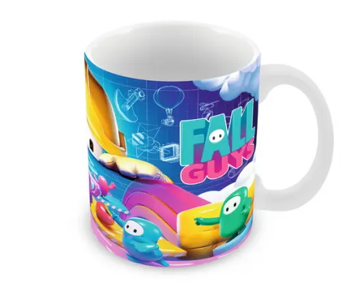 Caneca Polímero Fall Guys Personalizada