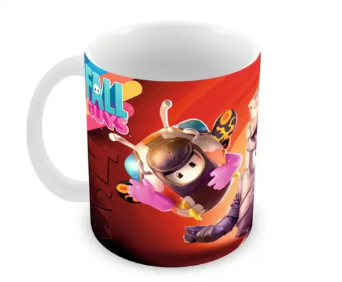 Caneca Polímero Fall Guys Personalizada