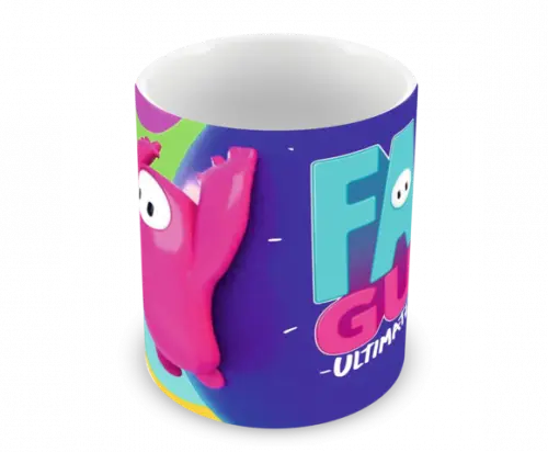 Caneca Polímero Fall Guys Personalizada