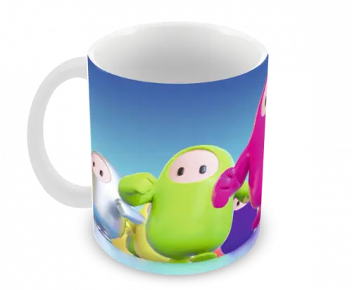 Caneca Polímero Fall Guys Personalizada