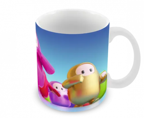 Caneca Polímero Fall Guys Personalizada