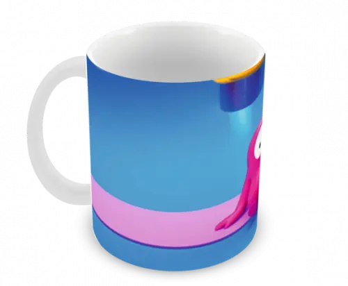 Caneca Polímero Fall Guys Personalizada