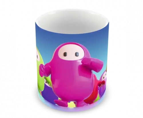 Caneca Polímero Fall Guys Personalizada