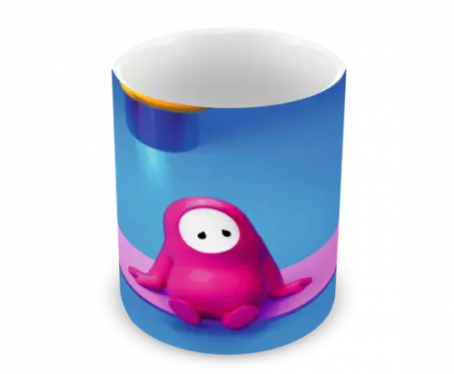 Caneca Polímero Fall Guys Personalizada