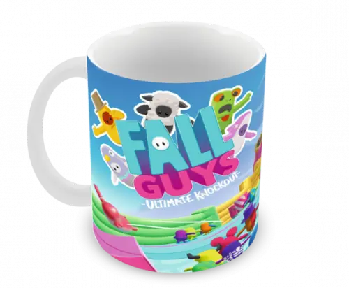 Caneca Polímero Fall Guys Personalizada