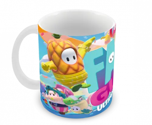 Caneca Polímero Fall Guys Personalizada
