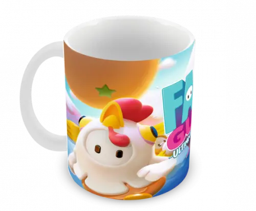 Caneca Polímero Fall Guys Personalizada