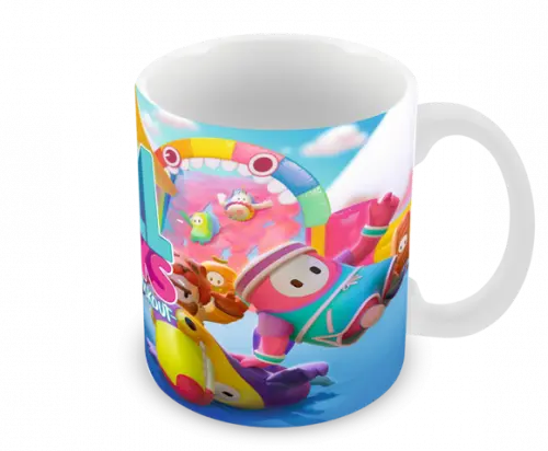 Caneca Polímero Fall Guys Personalizada