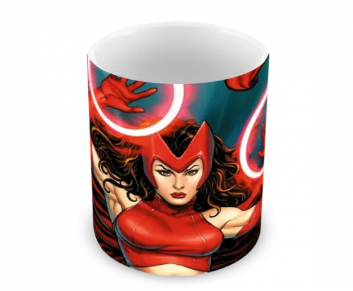 Caneca Polímero Feiticeira Escarlate Personalizada