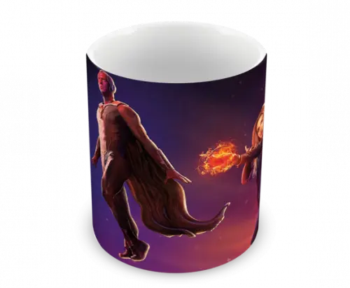 Caneca Polímero Feiticeira Escarlate Personalizada