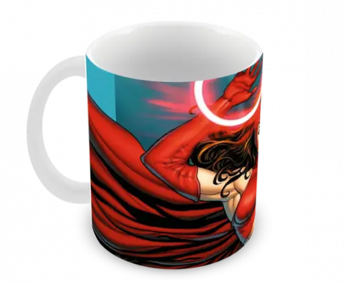 Caneca Polímero Feiticeira Escarlate Personalizada