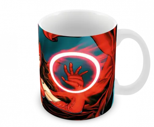 Caneca Polímero Feiticeira Escarlate Personalizada