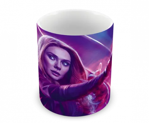Caneca Polímero Feiticeira Escarlate Personalizada