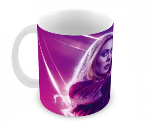 Caneca Polímero Feiticeira Escarlate Personalizada