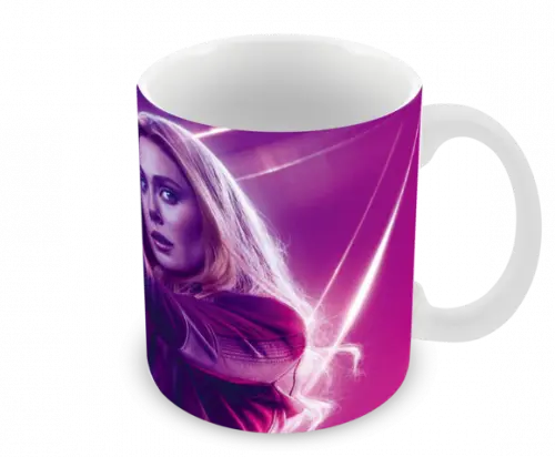 Caneca Polímero Feiticeira Escarlate Personalizada