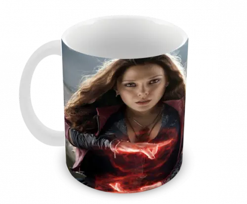 Caneca Polímero Feiticeira Escarlate Personalizada