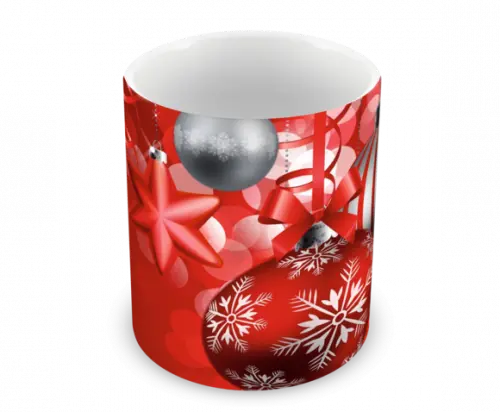 Caneca Polímero Feliz Natal Personalizada