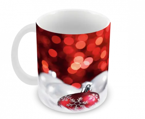 Caneca Polímero Feliz Natal Personalizada