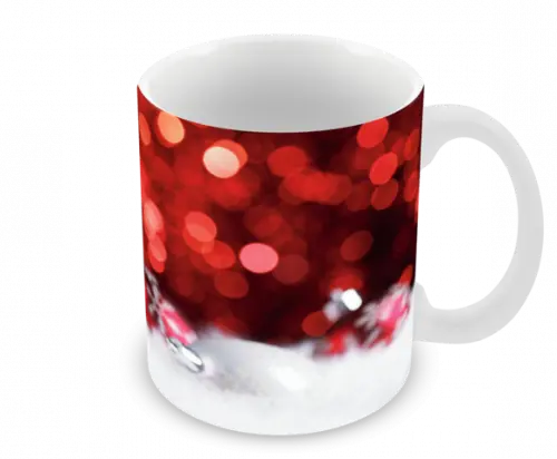 Caneca Polímero Feliz Natal Personalizada
