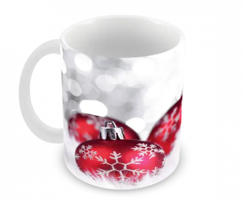 Caneca Polímero Feliz Natal Personalizada
