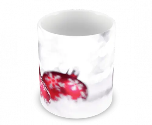 Caneca Polímero Feliz Natal Personalizada
