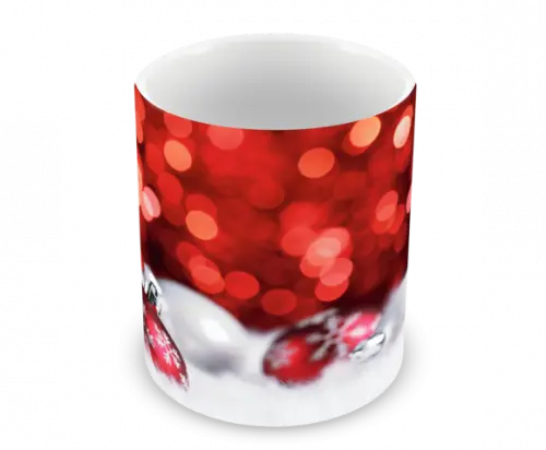 Caneca Polímero Feliz Natal Personalizada
