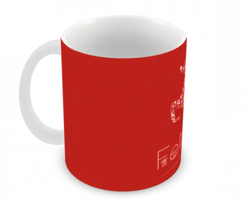 Caneca Polímero Feliz Natal Personalizada