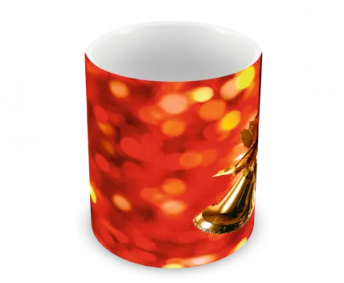 Caneca Polímero Feliz Natal Personalizada