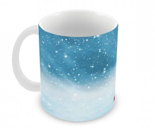 Caneca Polímero Feliz Natal Personalizada