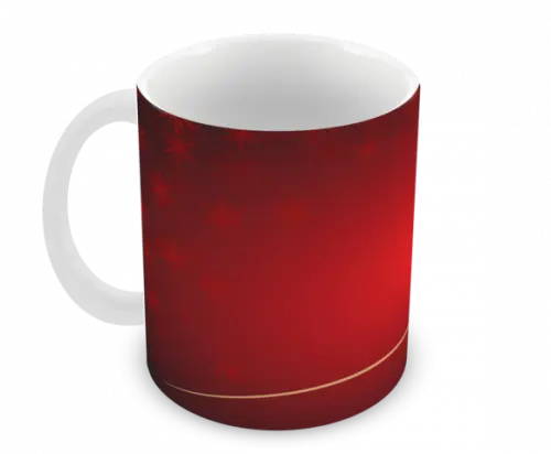 Caneca Polímero Feliz Natal Personalizada