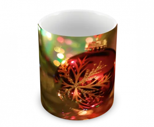 Caneca Polímero Feliz Natal Personalizada