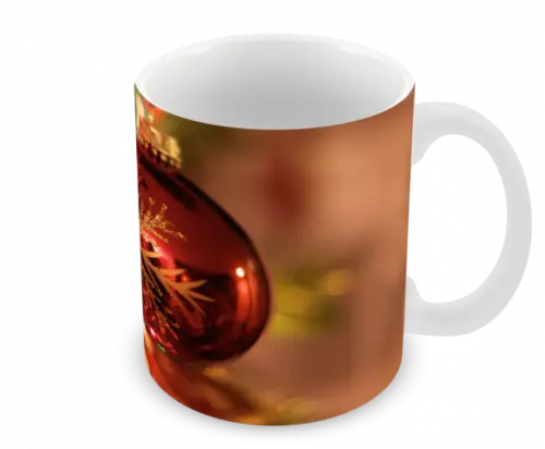 Caneca Polímero Feliz Natal Personalizada
